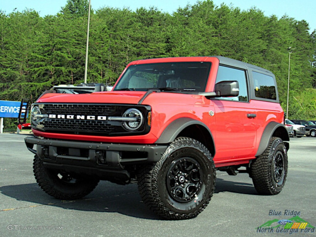 2023 Race Red Ford Bronco Wildtrak 4X4 2Door 146466849 Photo 12