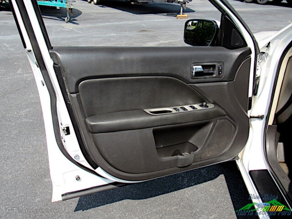 2011 Fusion SEL V6 - White Platinum Tri-Coat / Camel photo #9