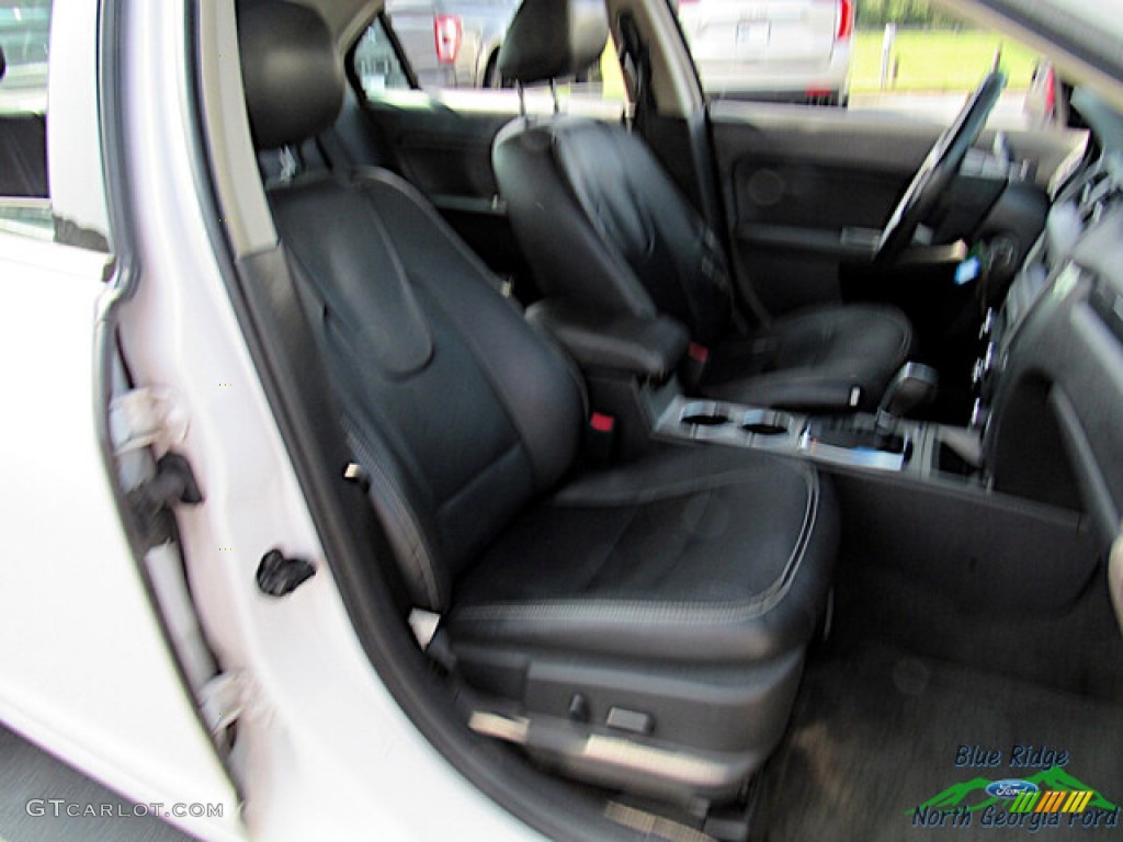 2011 Fusion SEL V6 - White Platinum Tri-Coat / Camel photo #11