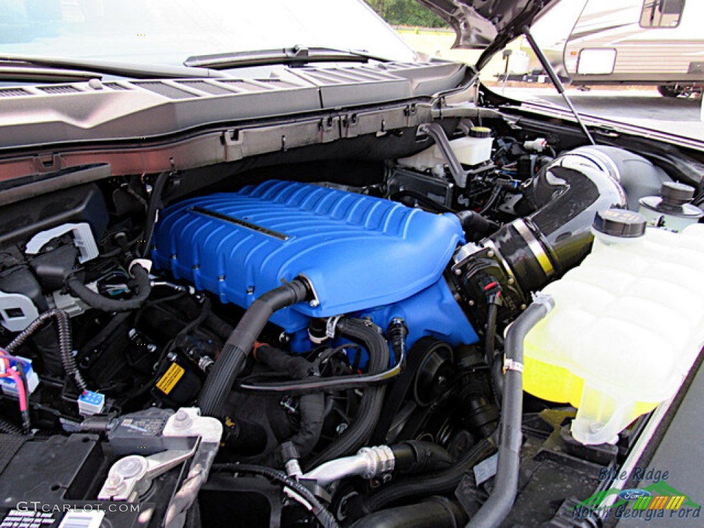 2023 Ford F150 Shelby SuperCrew 4x4 Engine Photos