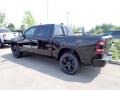 Diamond Black Crystal Pearl - 1500 Big Horn Night Edition Crew Cab 4x4 Photo No. 3