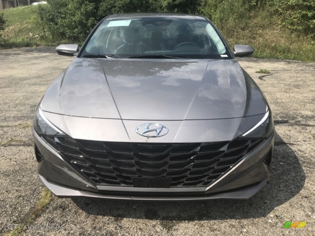 2023 Elantra Limited - Fluid Metal / Black photo #2