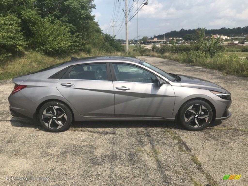 2023 Elantra Limited - Fluid Metal / Black photo #3