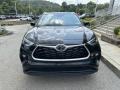 2023 Midnight Black Metallic Toyota Highlander XLE AWD  photo #6