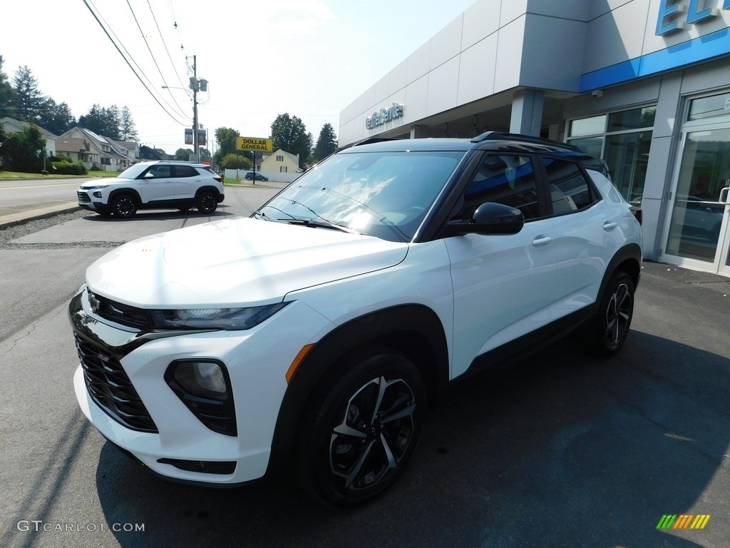 2023 TrailBlazer RS AWD - Summit White / Jet Black/Red Accent photo #1