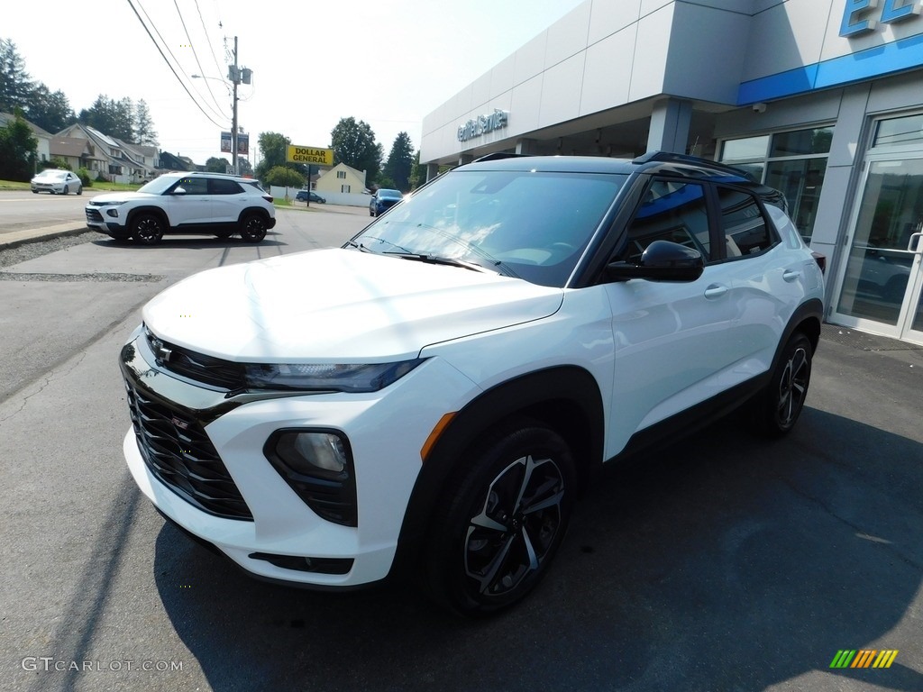 2023 TrailBlazer RS AWD - Summit White / Jet Black/Red Accent photo #3