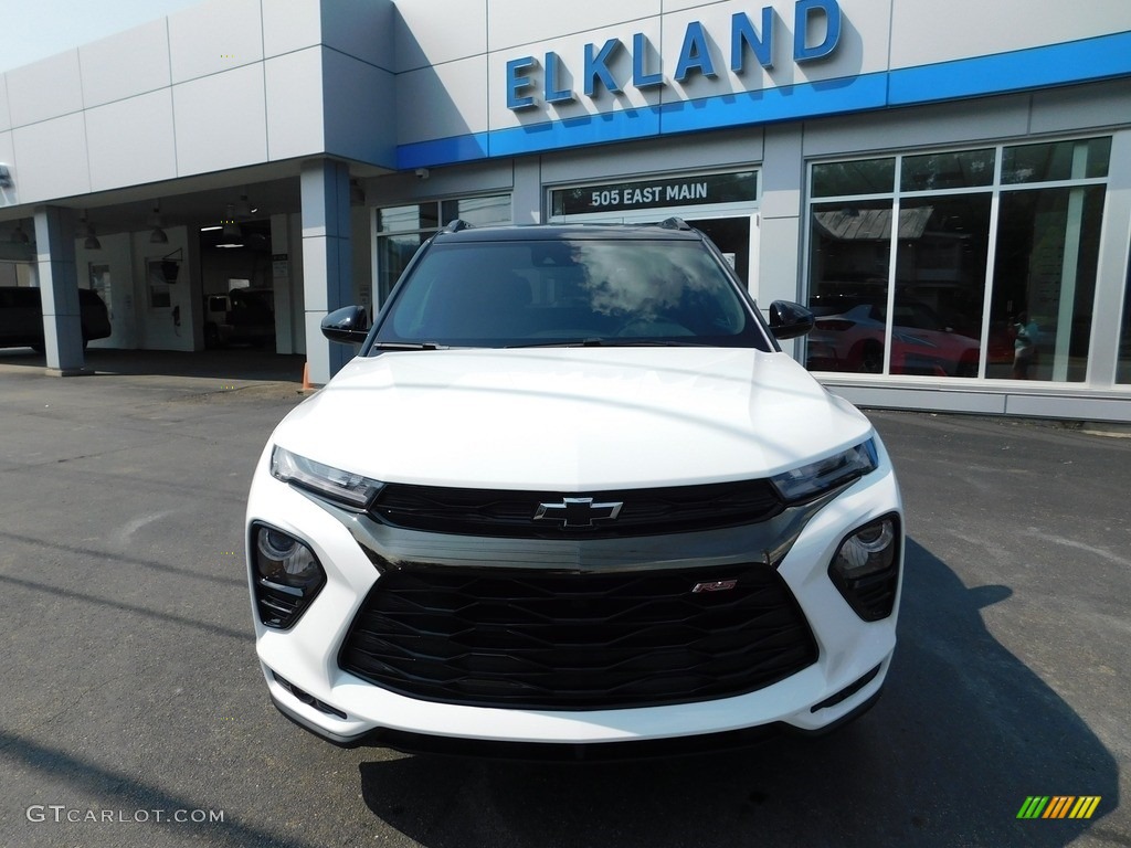 2023 TrailBlazer RS AWD - Summit White / Jet Black/Red Accent photo #5