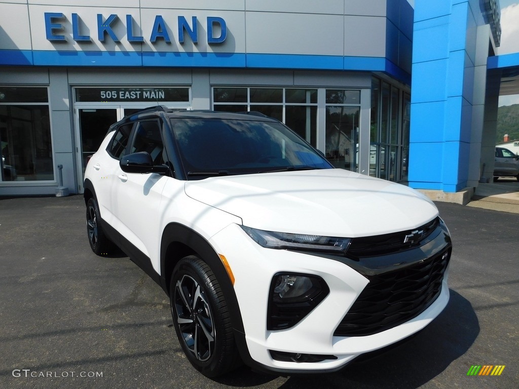 2023 TrailBlazer RS AWD - Summit White / Jet Black/Red Accent photo #6