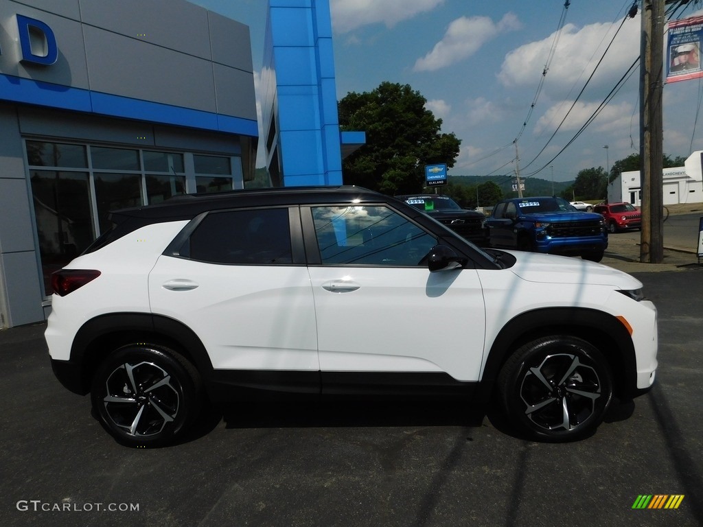 2023 TrailBlazer RS AWD - Summit White / Jet Black/Red Accent photo #8