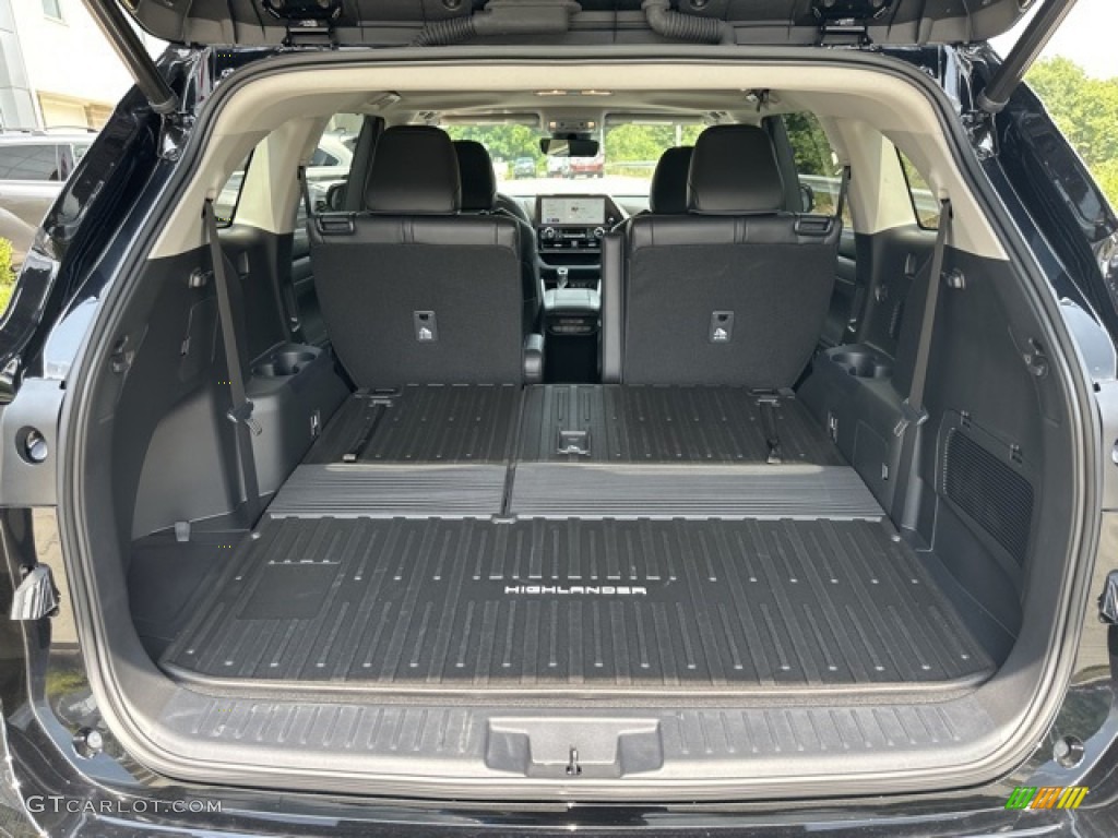 2023 Highlander XLE AWD - Midnight Black Metallic / Black photo #21