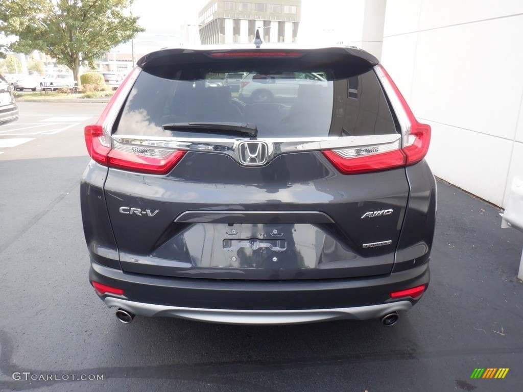 2019 CR-V Touring AWD - Gunmetal Metallic / Gray photo #8