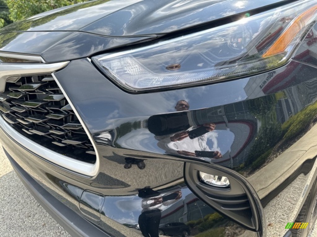 2023 Highlander XLE AWD - Midnight Black Metallic / Black photo #25