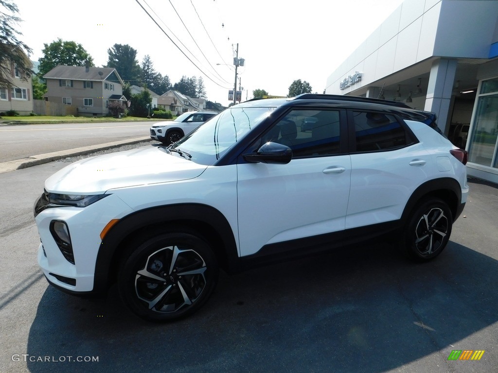 2023 TrailBlazer RS AWD - Summit White / Jet Black/Red Accent photo #14