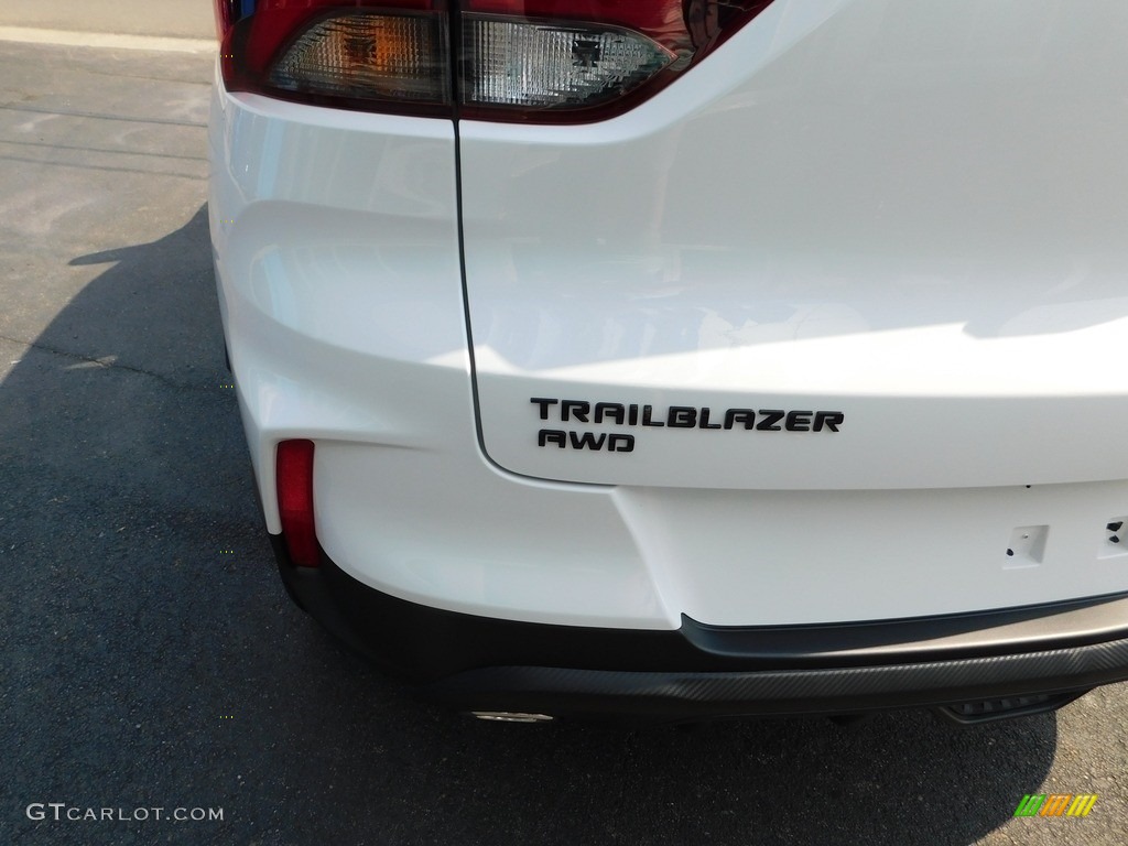 2023 TrailBlazer RS AWD - Summit White / Jet Black/Red Accent photo #16