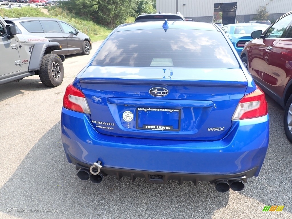2017 WRX Premium - WR Blue Pearl / Carbon Black photo #4
