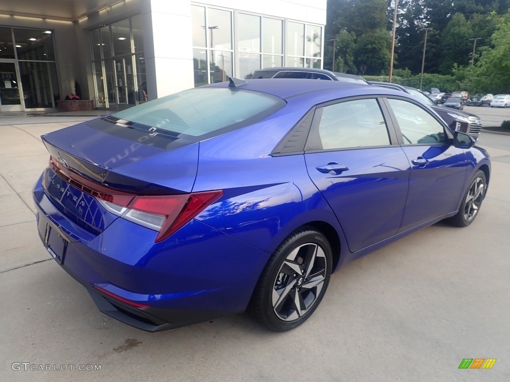 2023 Elantra SEL - Intense Blue / Medium Gray photo #2