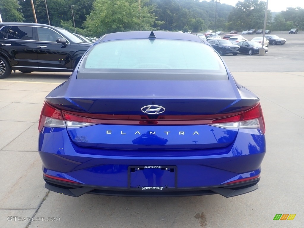 2023 Elantra SEL - Intense Blue / Medium Gray photo #3