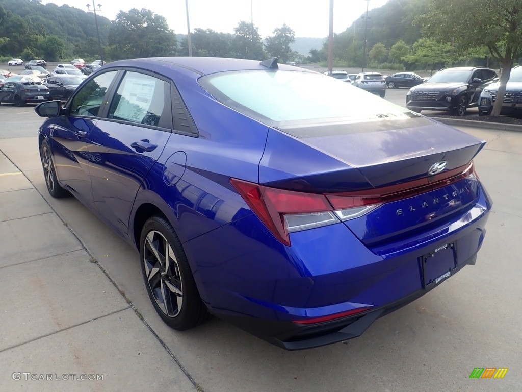 2023 Elantra SEL - Intense Blue / Medium Gray photo #5