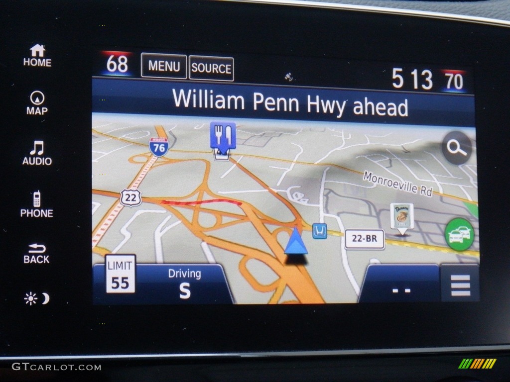 2019 CR-V Touring AWD - Gunmetal Metallic / Gray photo #20
