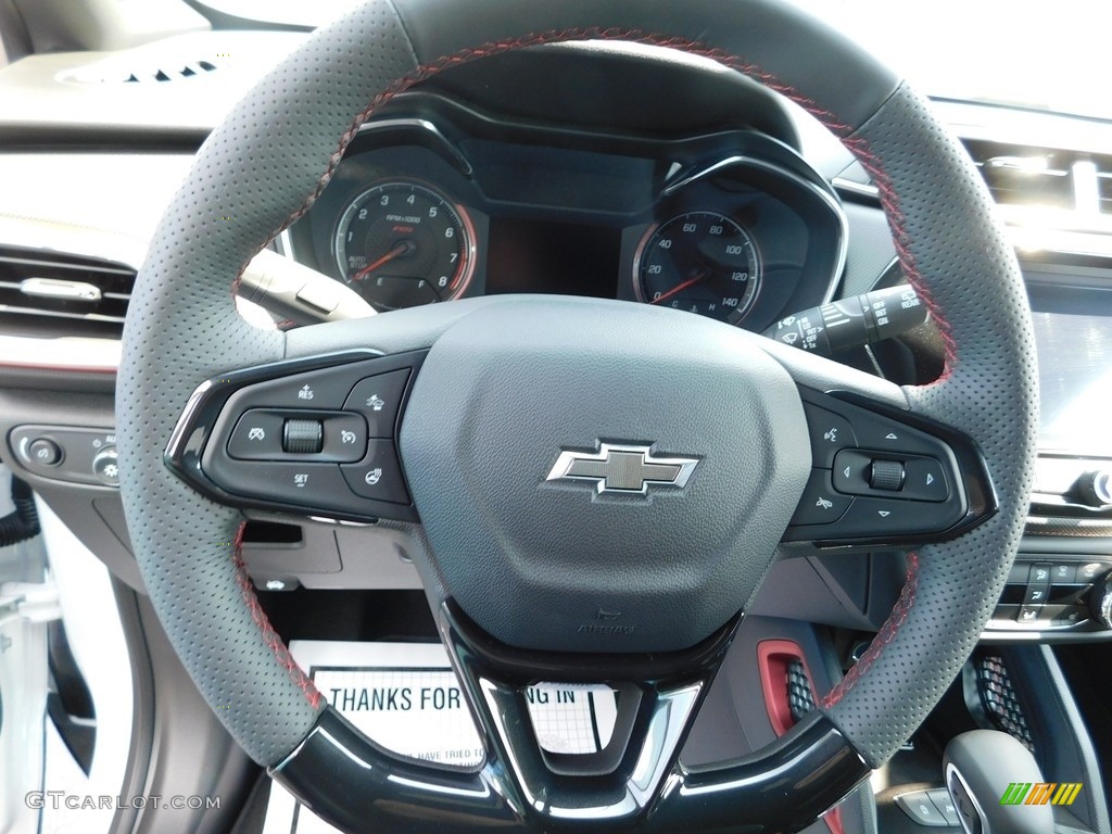 2023 TrailBlazer RS AWD - Summit White / Jet Black/Red Accent photo #27