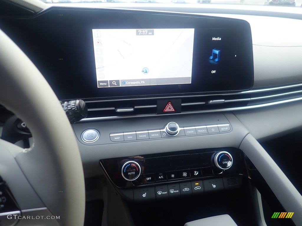 2023 Elantra SEL - Fluid Metal / Medium Gray photo #17