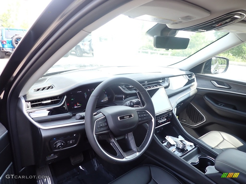 2023 Grand Cherokee 4XE - Rocky Mountain Pearl / Global Black photo #13