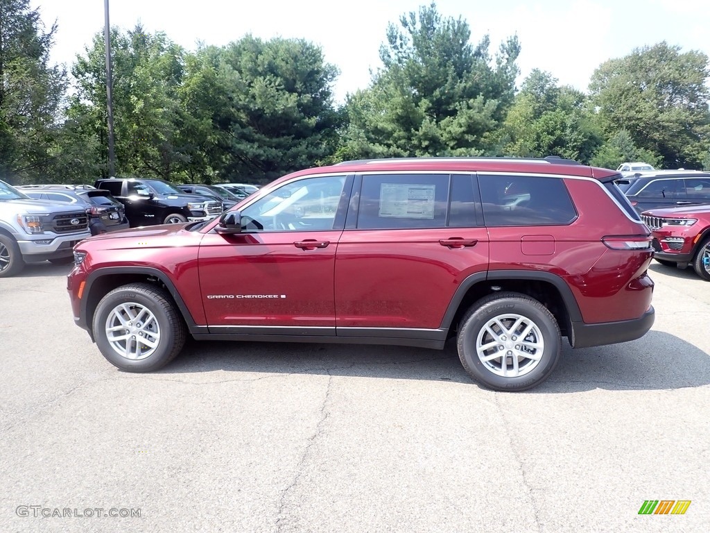 2023 Grand Cherokee L Laredo 4x4 - Velvet Red Pearl / Global Black photo #2