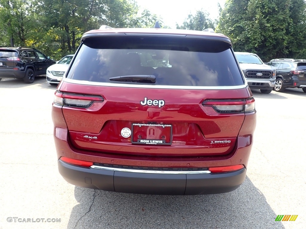 2023 Grand Cherokee L Laredo 4x4 - Velvet Red Pearl / Global Black photo #4