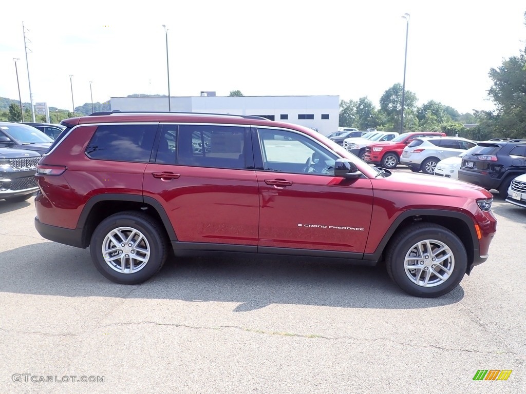 2023 Grand Cherokee L Laredo 4x4 - Velvet Red Pearl / Global Black photo #6