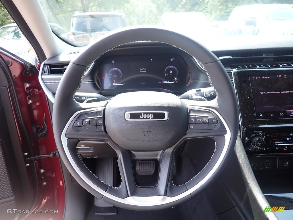 2023 Grand Cherokee L Laredo 4x4 - Velvet Red Pearl / Global Black photo #19
