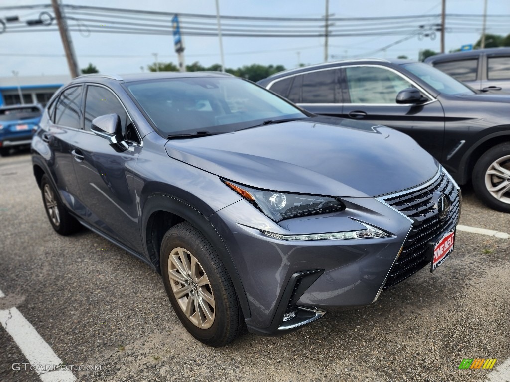 2021 NX 300 AWD - Nebula Gray Pearl / Rioja Red photo #2