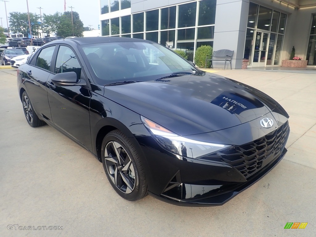 2023 Elantra SEL - Phantom Black / Black photo #9