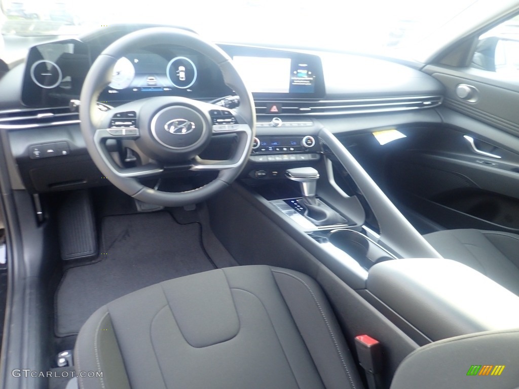 2023 Elantra SEL - Phantom Black / Black photo #13