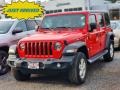 2020 Firecracker Red Jeep Wrangler Unlimited Sport 4x4  photo #1
