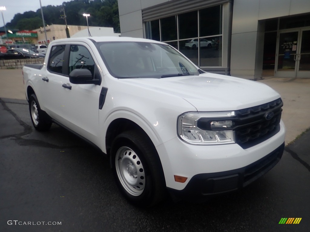 Oxford White 2022 Ford Maverick XLT Hybrid Exterior Photo #146470386