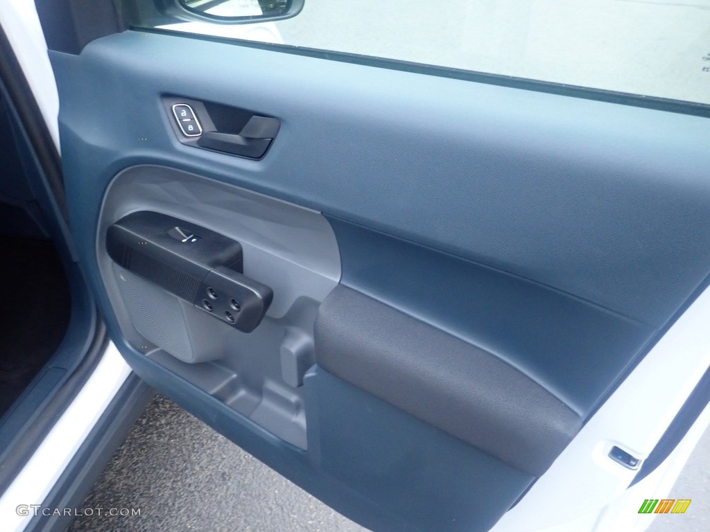 2022 Ford Maverick XLT Hybrid Navy Pier/Medium Dark Slate Door Panel Photo #146470458