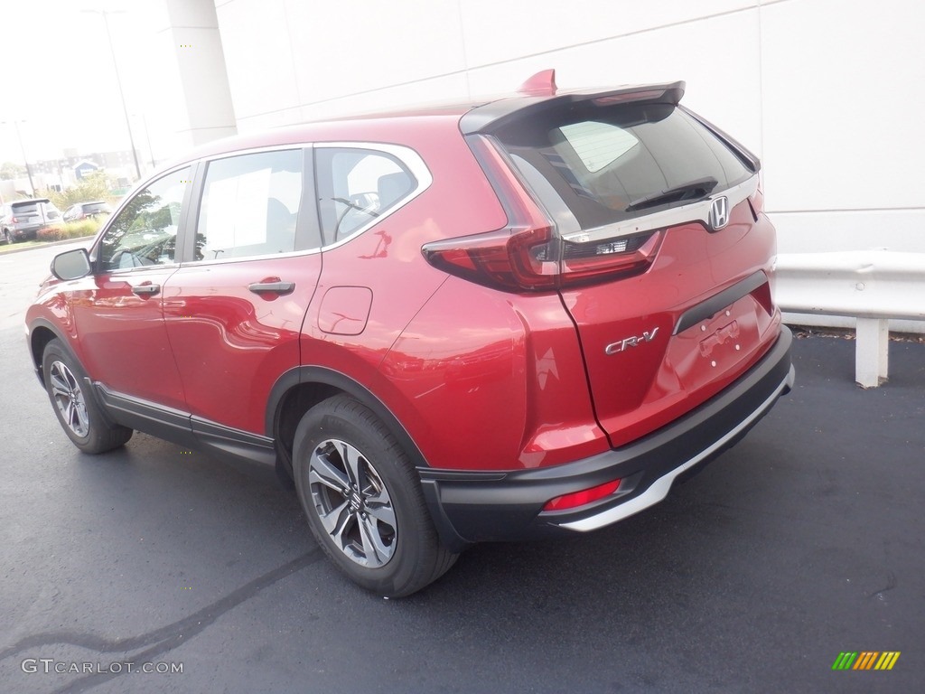 2020 CR-V LX AWD - Radiant Red Metallic / Gray photo #8