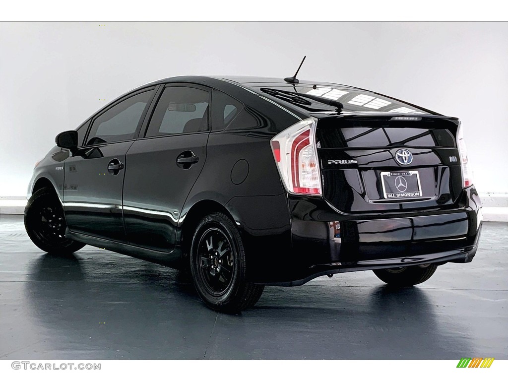 2015 Prius Three Hybrid - Black / Misty Gray photo #10