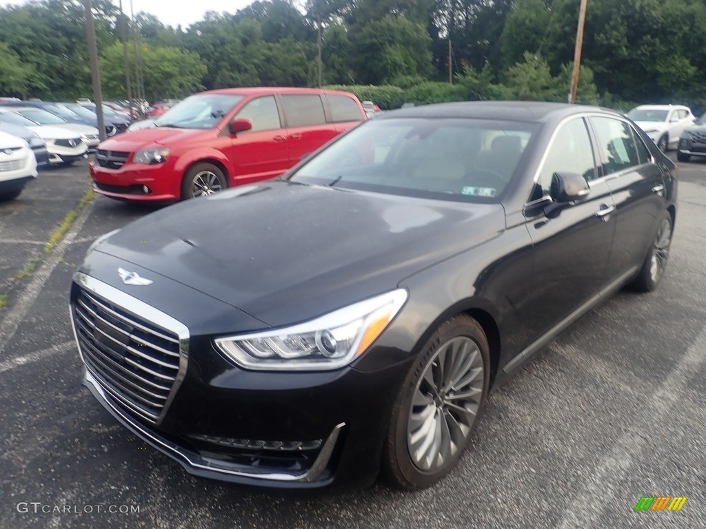 2018 Genesis G90 5.0 AWD - Himalayan Gray / Black photo #1