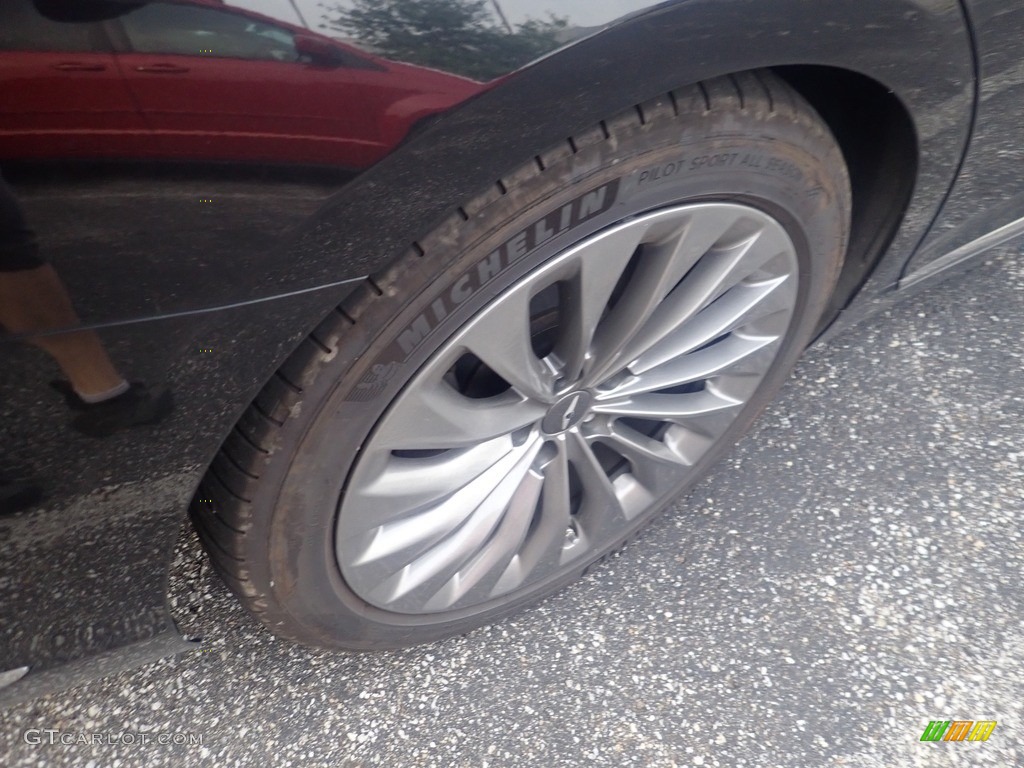 2018 Genesis G90 5.0 AWD - Himalayan Gray / Black photo #5