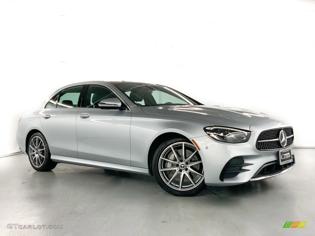 2022 E 350 Sedan - Cirrus Silver Metallic / Black photo #2
