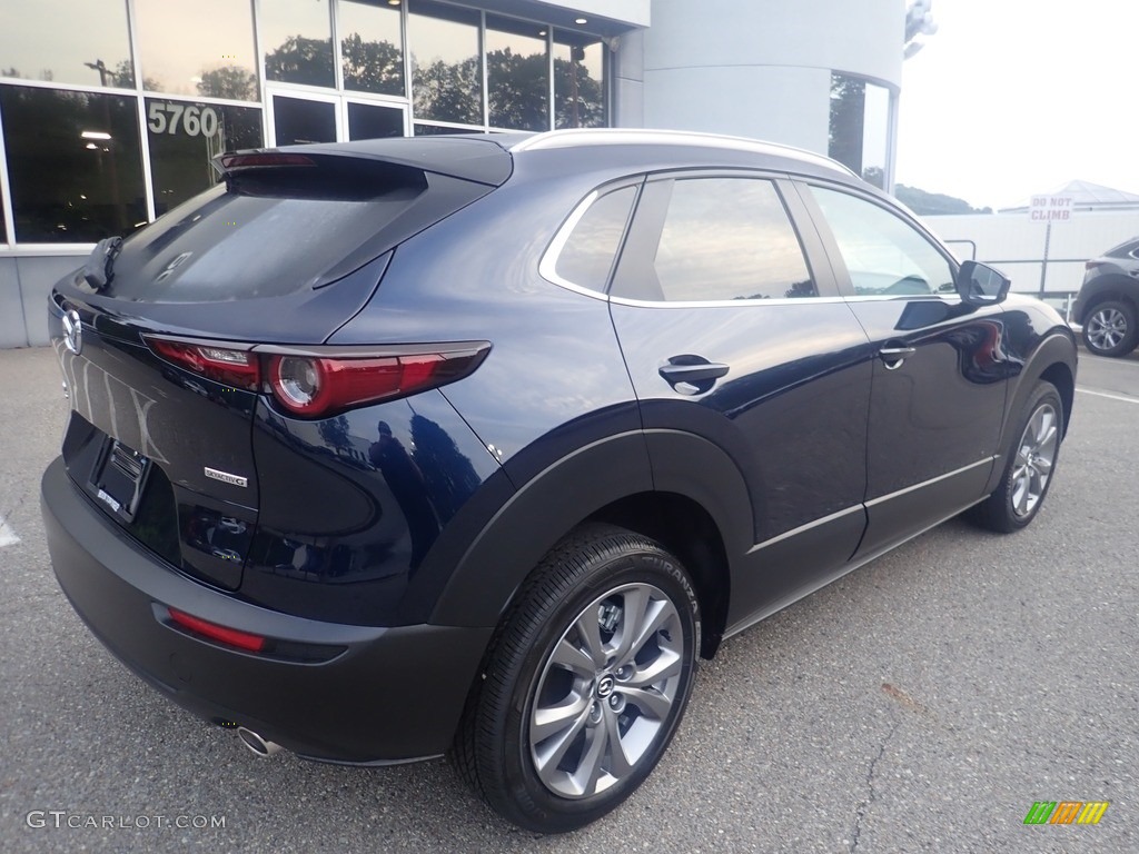 2023 CX-30 S Select AWD - Deep Crystal Blue Mica / Black photo #2