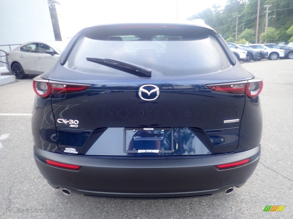 2023 CX-30 S Select AWD - Deep Crystal Blue Mica / Black photo #3