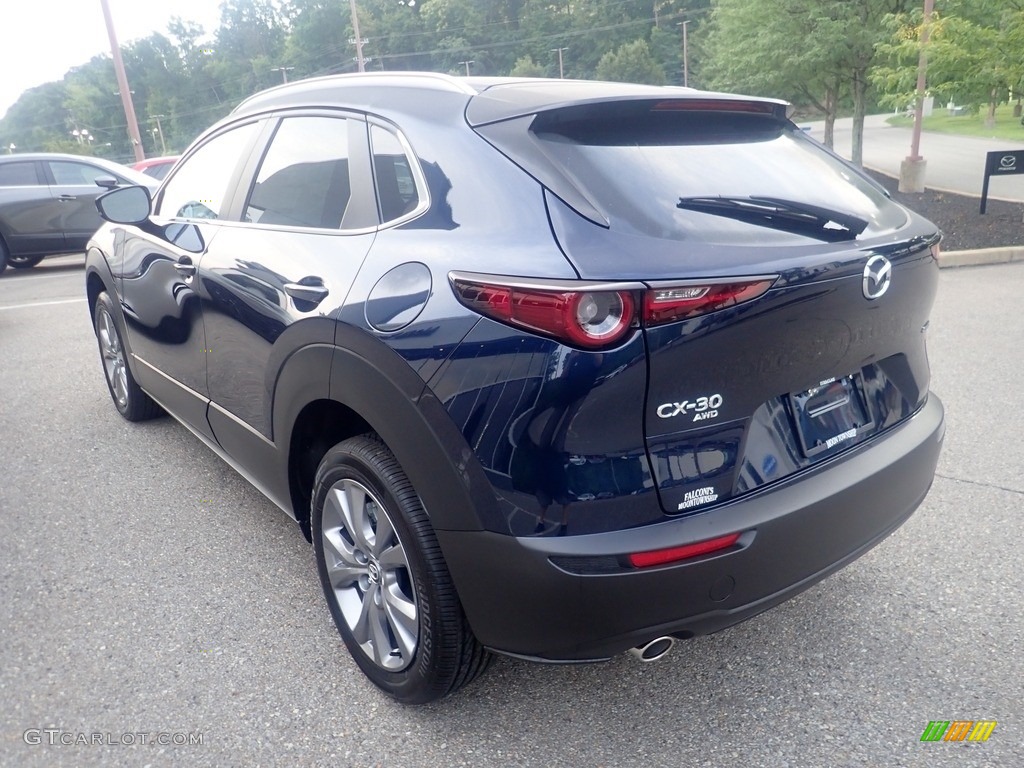 2023 CX-30 S Select AWD - Deep Crystal Blue Mica / Black photo #5