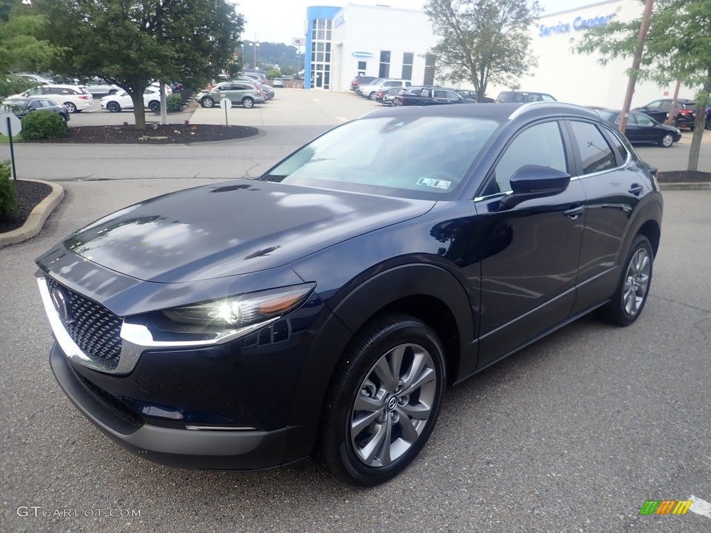 2023 CX-30 S Select AWD - Deep Crystal Blue Mica / Black photo #7