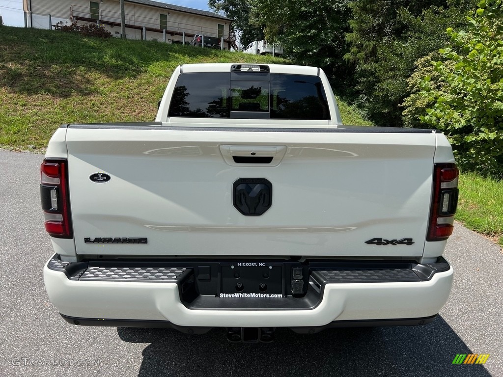 2024 2500 Laramie Crew Cab 4x4 - Pearl White / Black photo #8