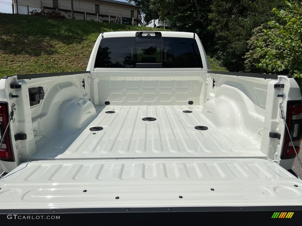2024 2500 Laramie Crew Cab 4x4 - Pearl White / Black photo #9