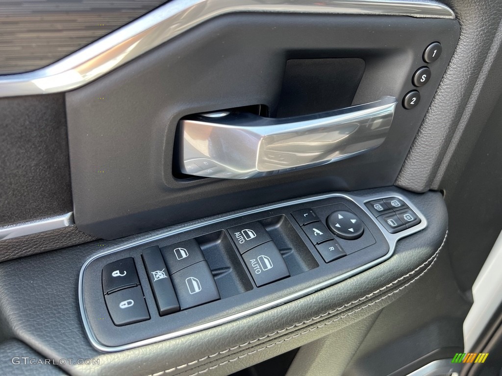 2024 Ram 2500 Laramie Crew Cab 4x4 Black Door Panel Photo #146471177