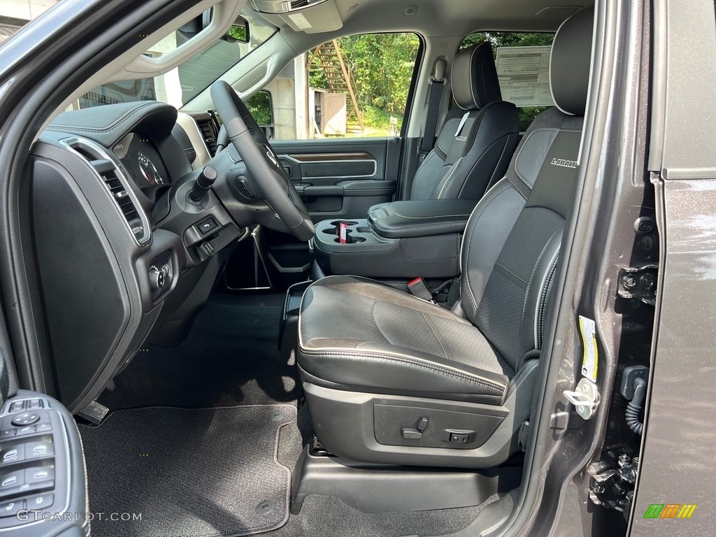 Black Interior 2024 Ram 2500 Laramie Crew Cab 4x4 Photo #146471312