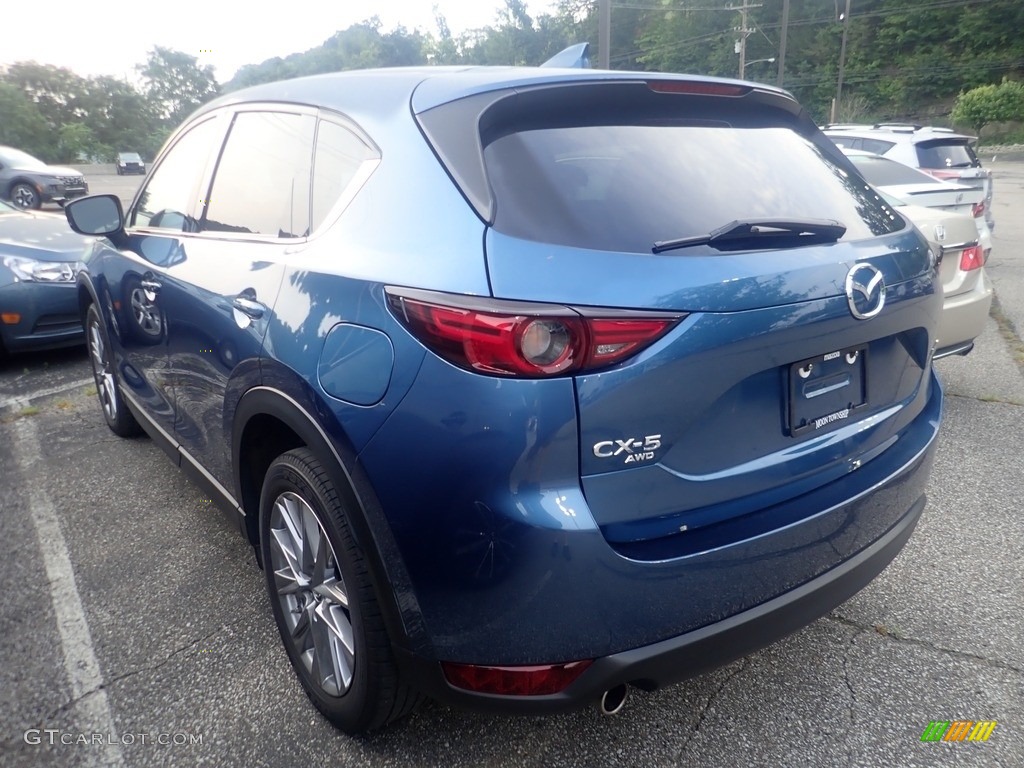 2020 CX-5 Grand Touring AWD - Eternal Blue Mica / Black photo #2